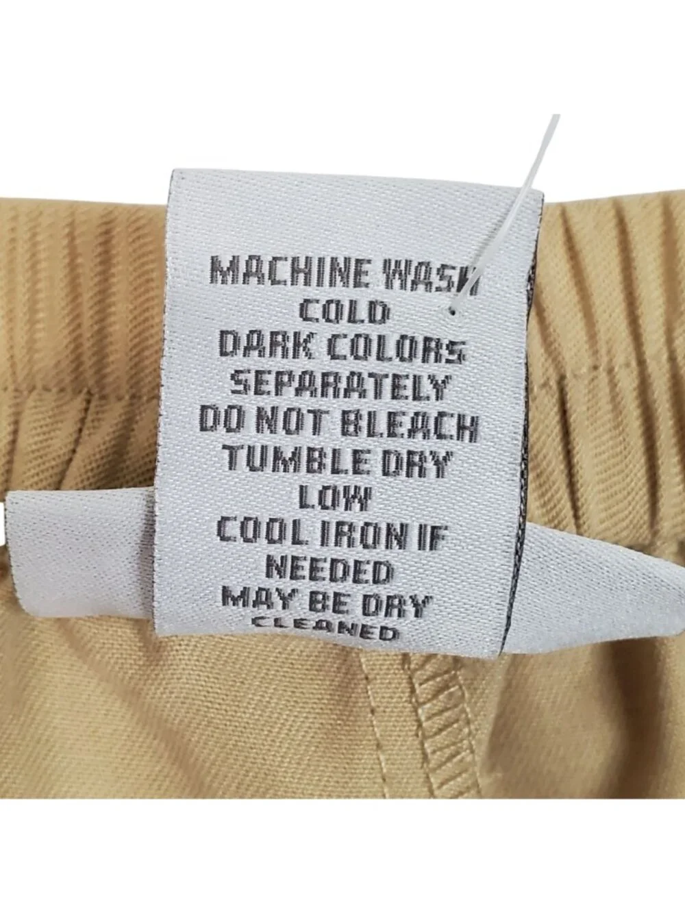 Soft Surroundings Sz L Pants Tencel Wide Leg Light Pull On Flowy Relaxed Beige - Picture 4 of 9